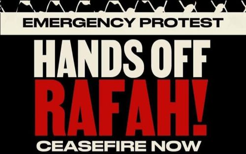 Columbia Emergency Protest for Gaza, Wed, May 8, 5 pm